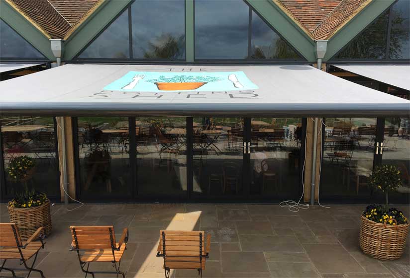 The Potting Shed Commercial Awning